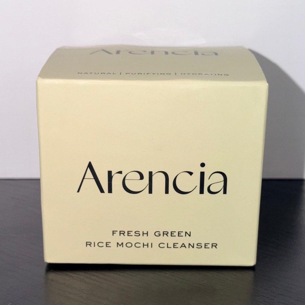 Arencia Fresh Green Rice Mochi Cleanser 100g Purifying Hydrating K-Beauty Korea